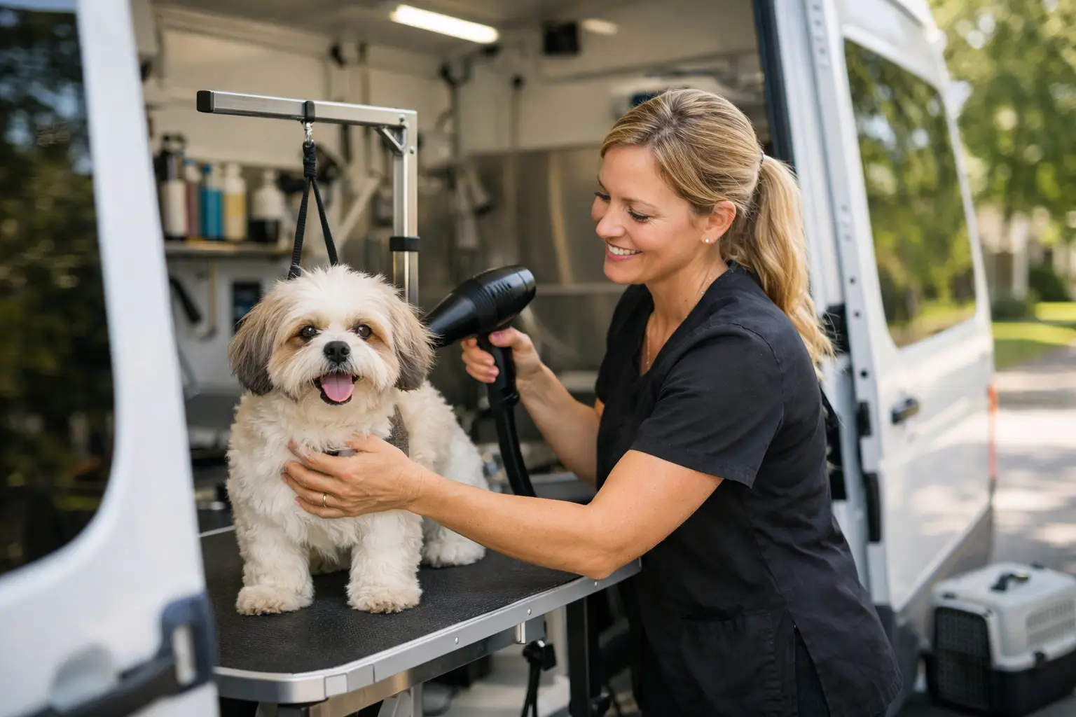 How Do Mobile Pet Groomers Work?