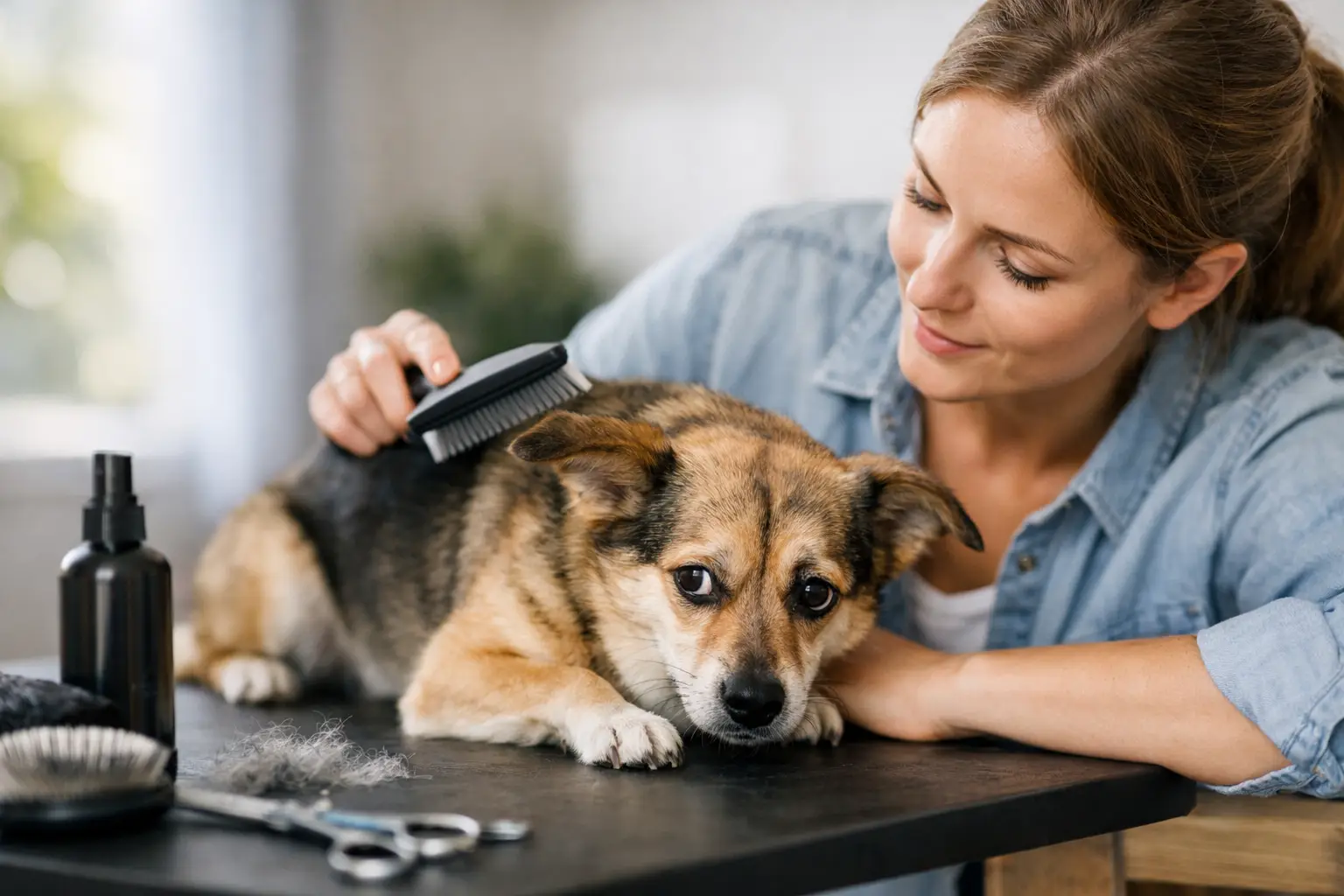 How to Groom a Fearful Dog Without Forcing It