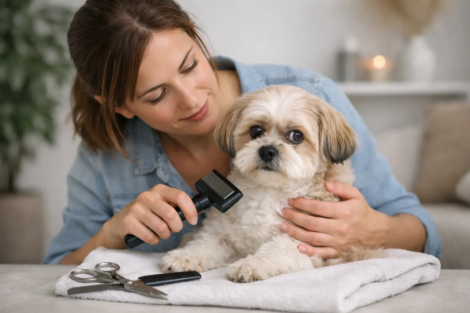 How to Groom Nervous Pets at Home Calmly