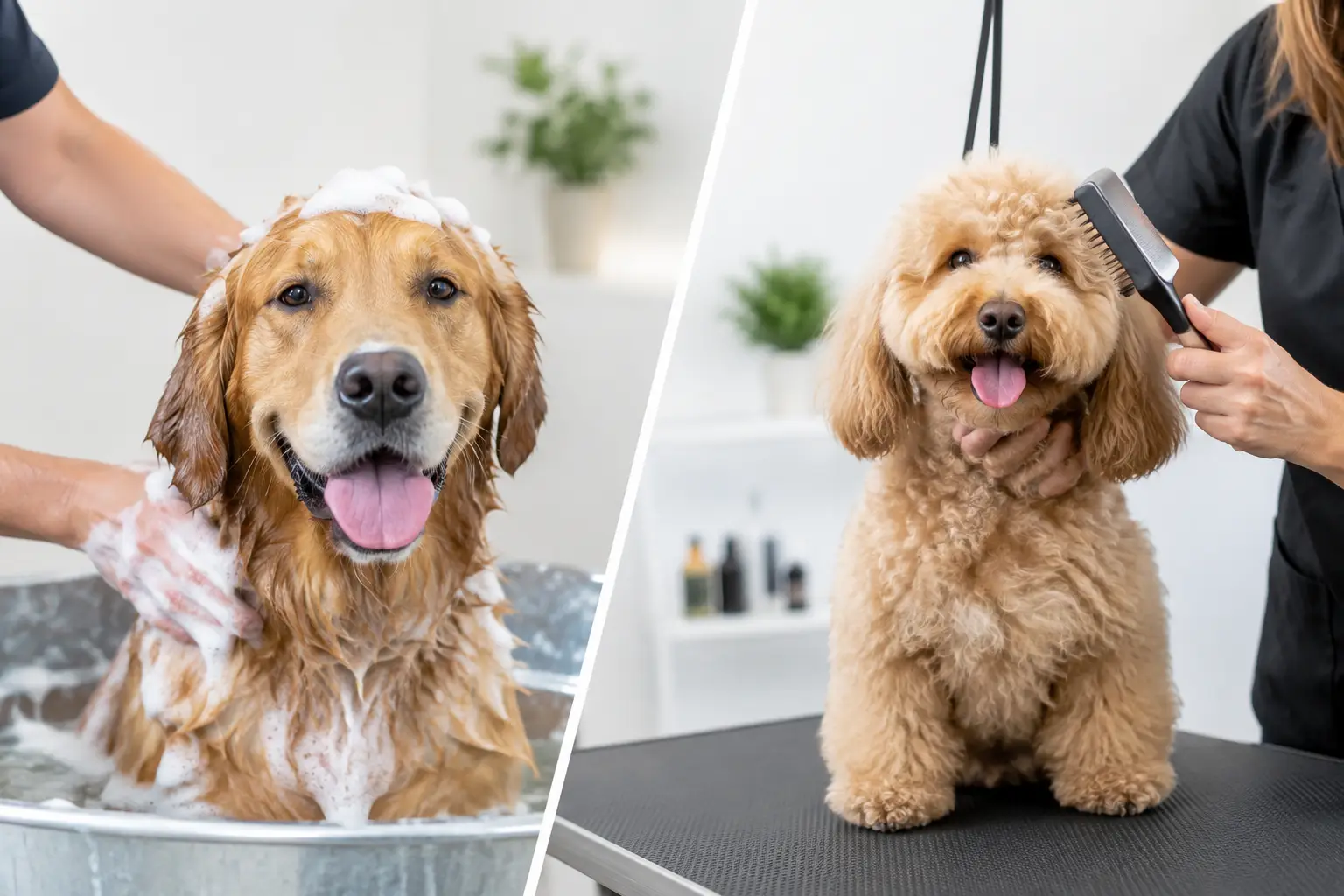 Dog Bath or Full Groom? Choose What They Need