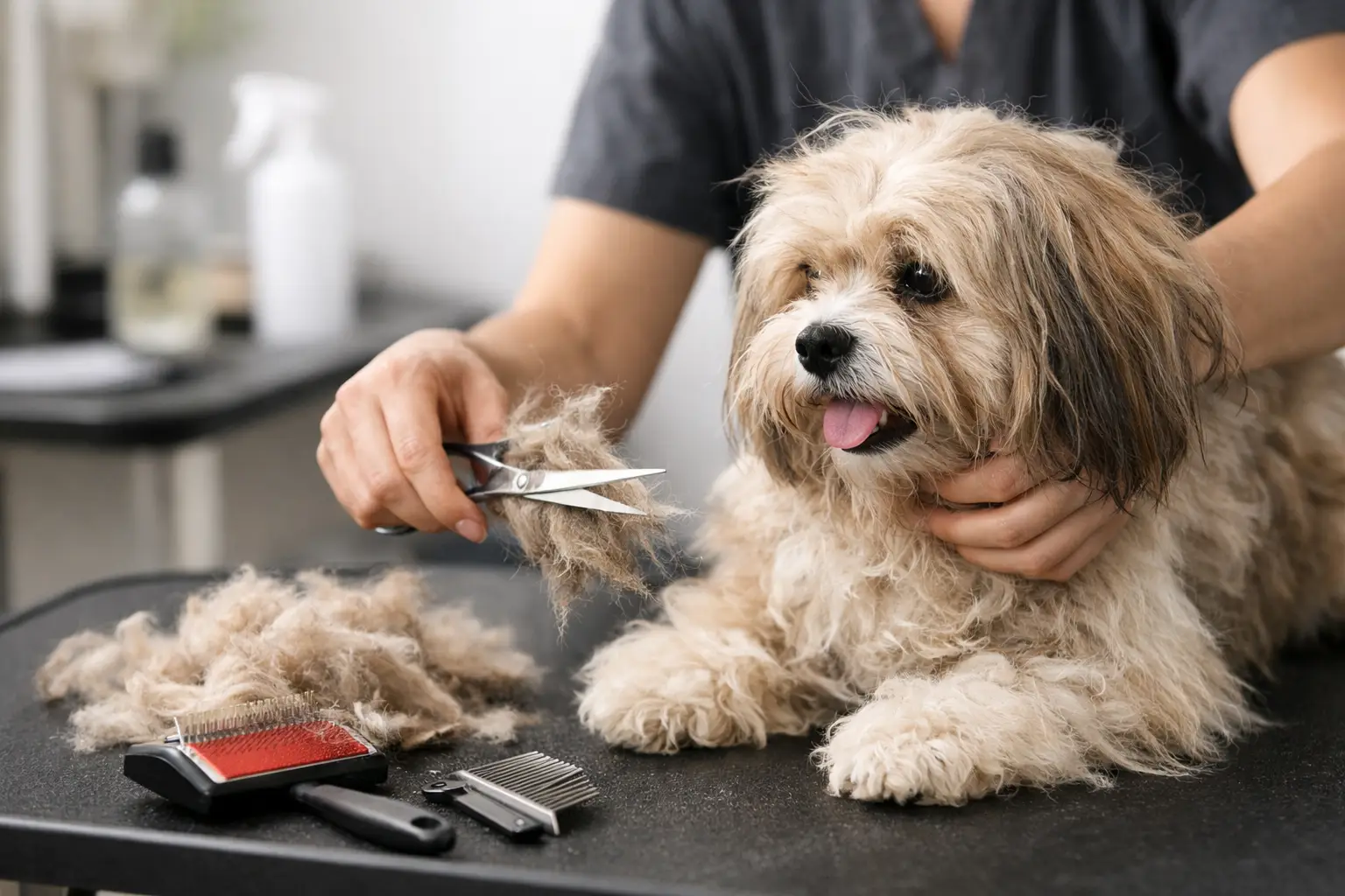Pet Grooming for Matted Coats Without the Stress