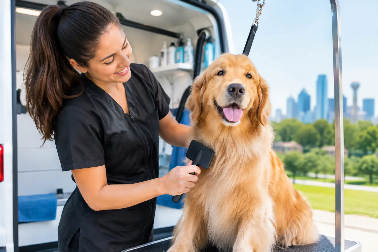 DFW Mobile Pet Grooming With Less Stress